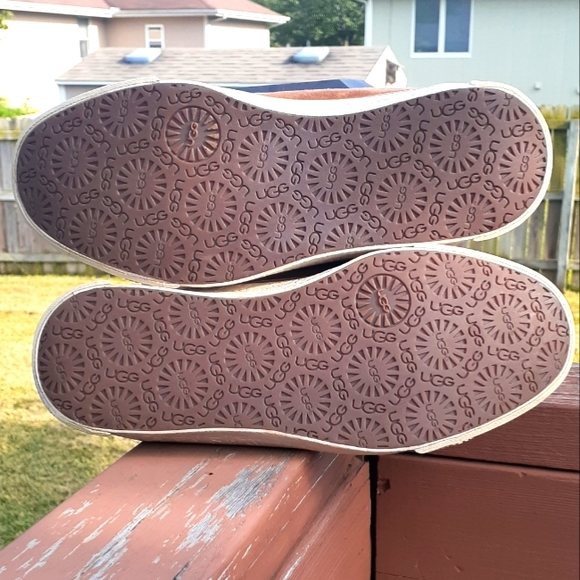 UGG suade slip ons sz 6 1/2 women - Picture 9 of 12